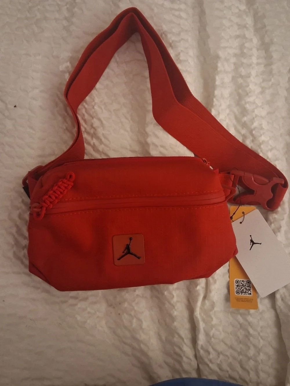 Jordan Orange Jumpman Waist/Shoulder Bag